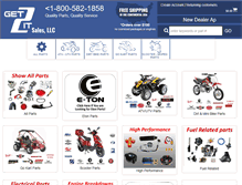 Tablet Screenshot of get2itparts.com